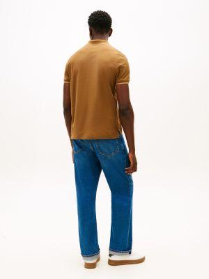 Regular Fit Script Logo Twill Polo Product Image