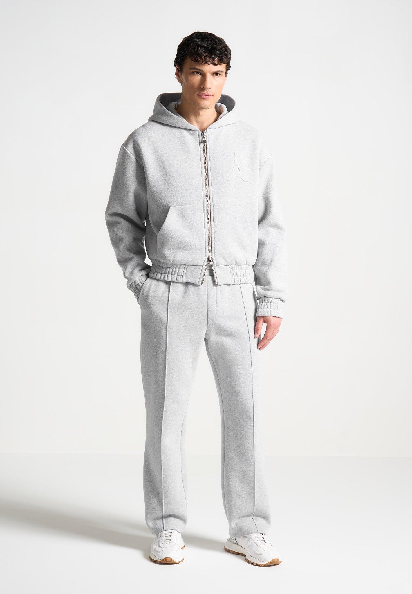 Isaac - Pintuck Joggers - Grey Male Product Image