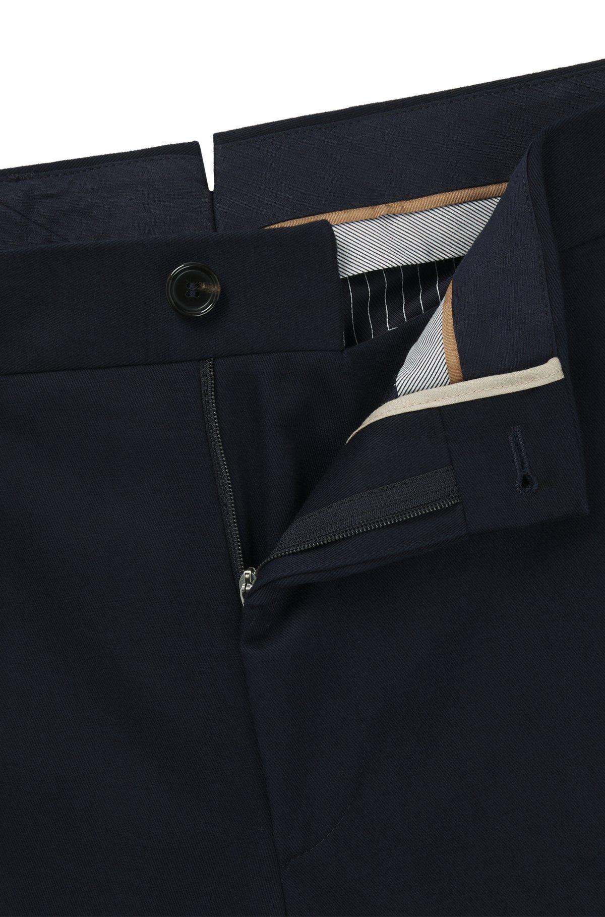 Slim-fit trousers in cotton, cashmere and stretch Product Image