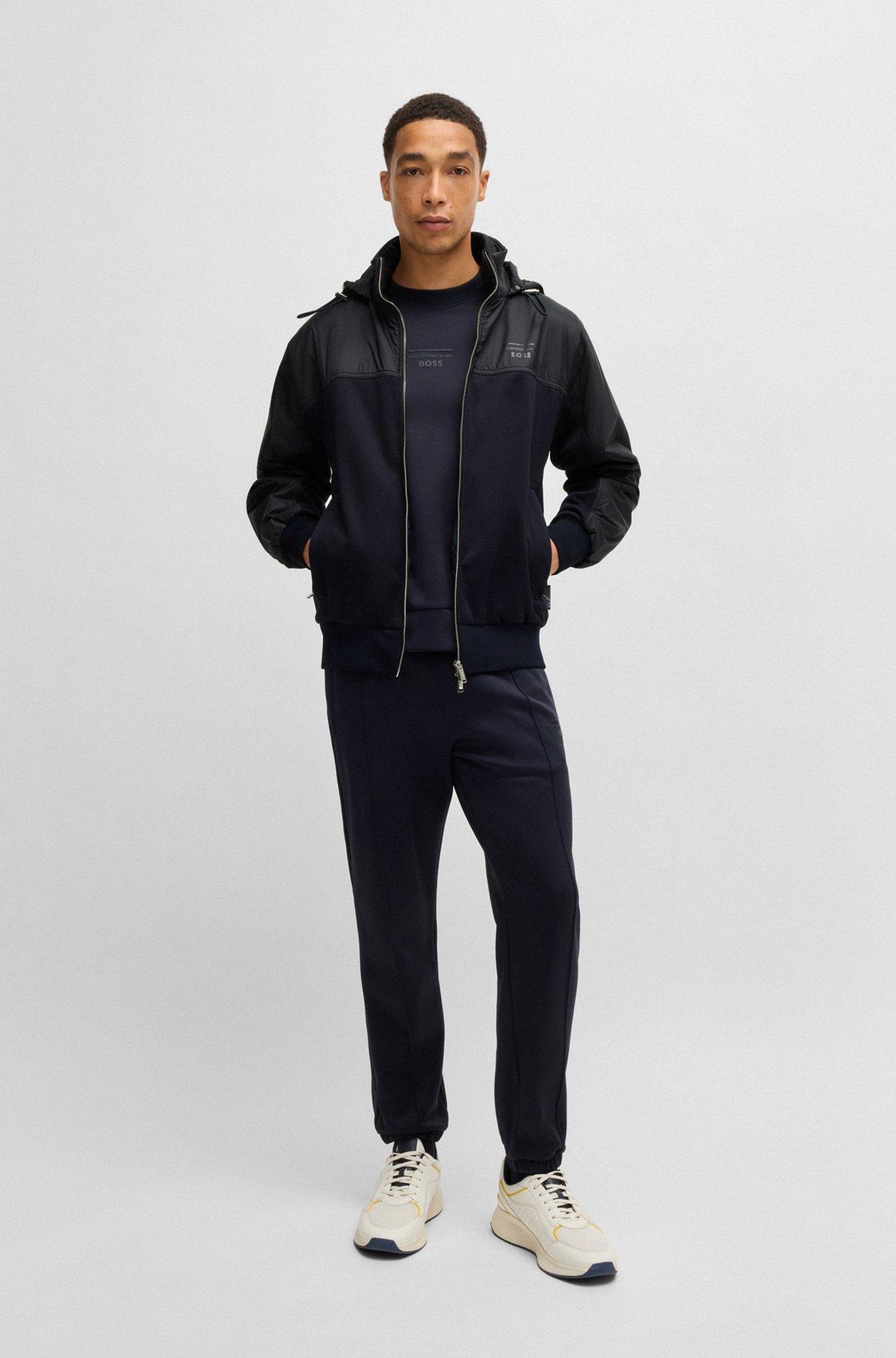 Porsche x BOSS hoodie with two-way zip Product Image