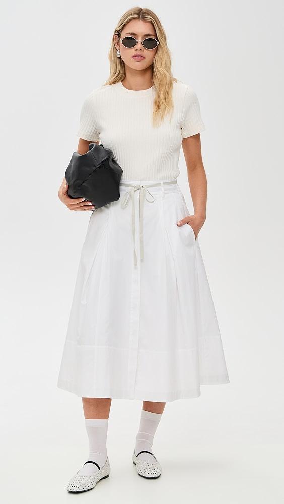 Vince Full Skirt with Canvas Tape | Shopbop Product Image