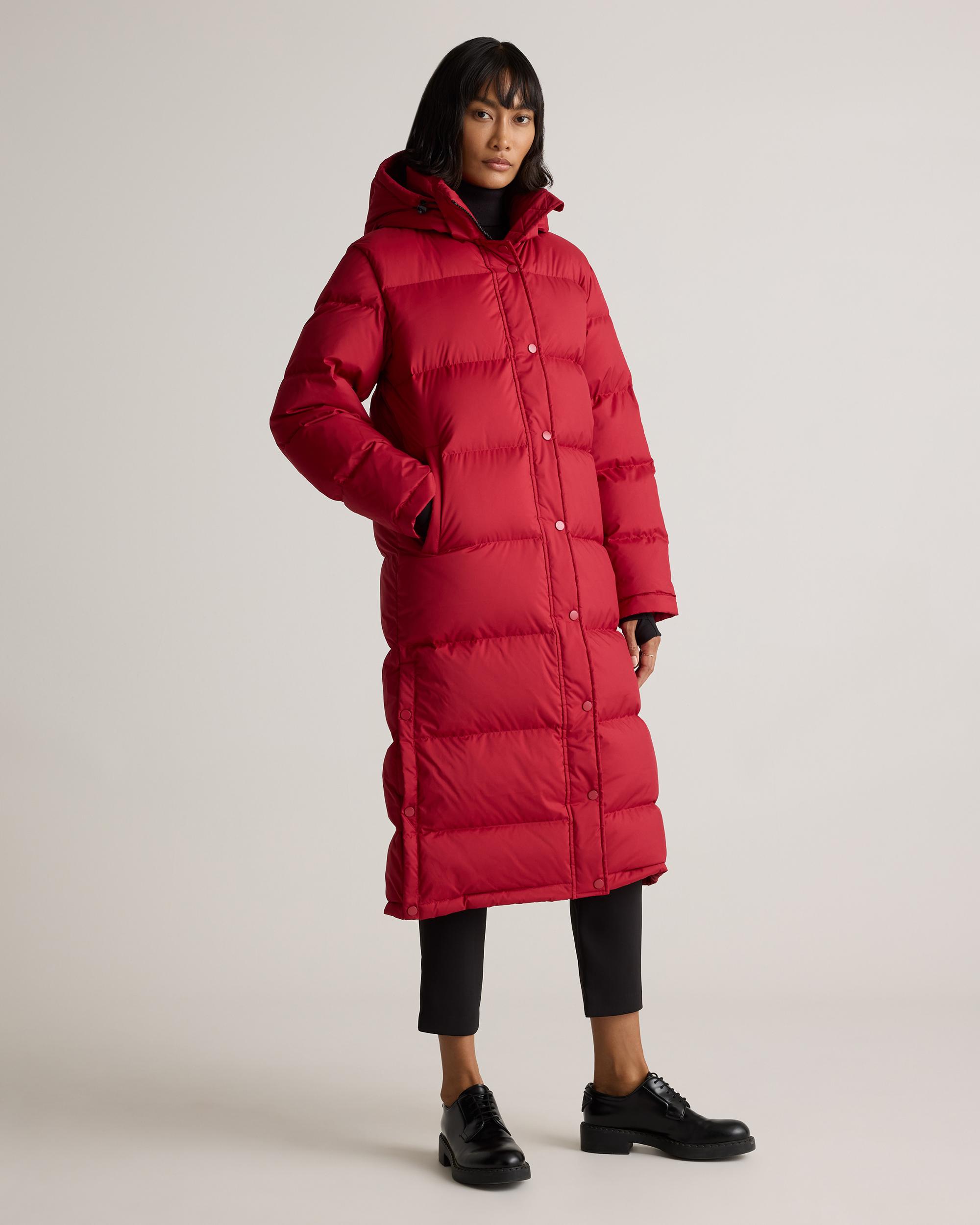 Quince | Women's Responsible Down Long Puffer Jacket Size XS, Recycled Polyester Product Image