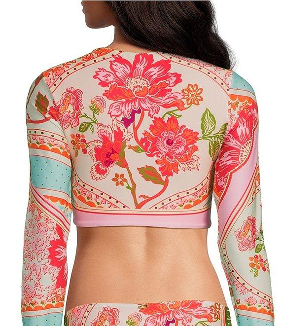 Maaji Flirt Floral Groove Reversible Classic Swim Bottom Product Image