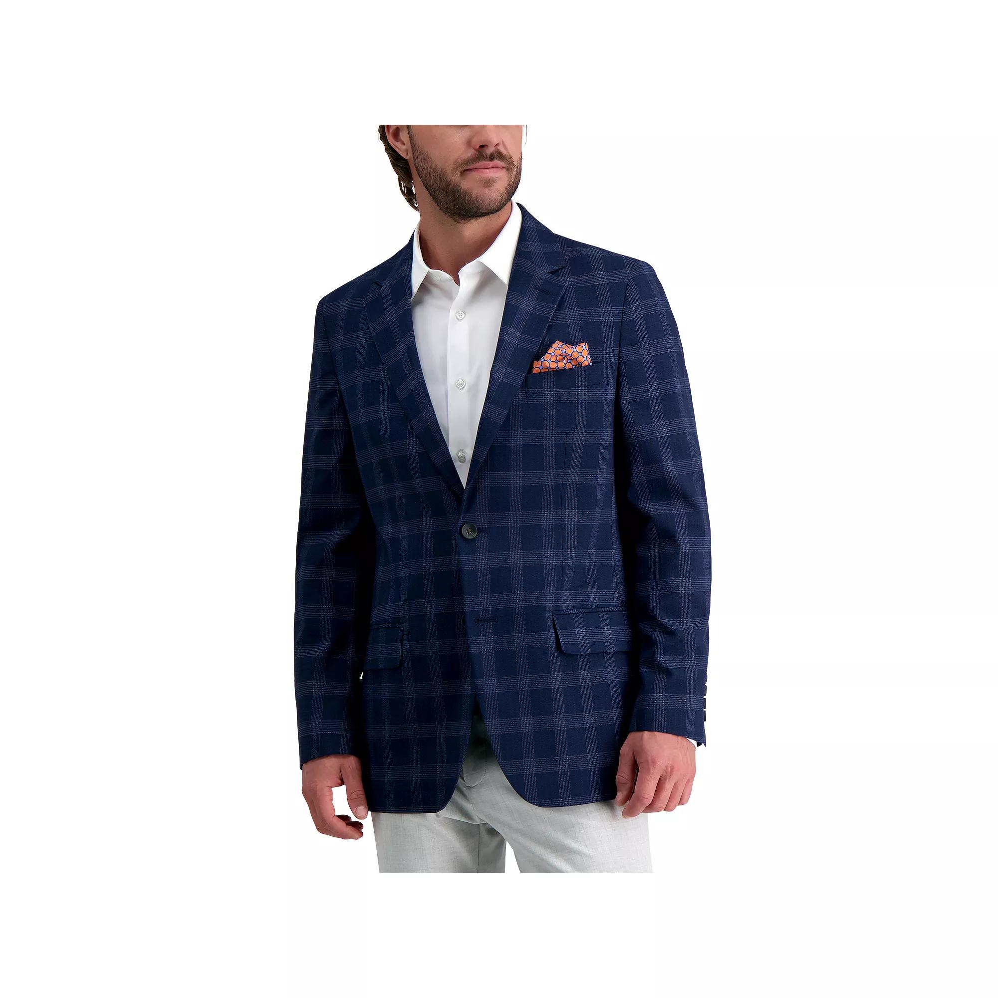 Men's J.M. Haggar™ Premium Tailored Fit Windowpane Sport Jacket,  Product Image