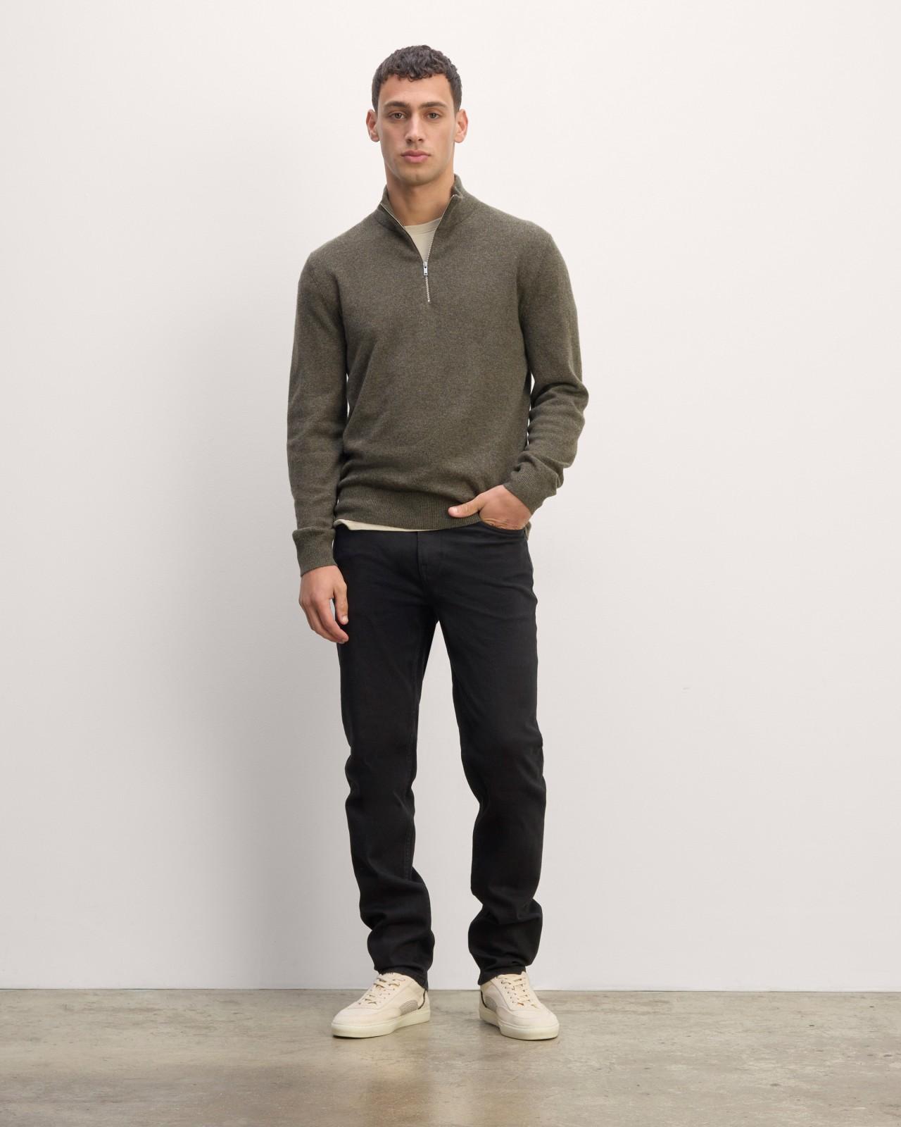 The Quarter-Zip in Cashmere Product Image