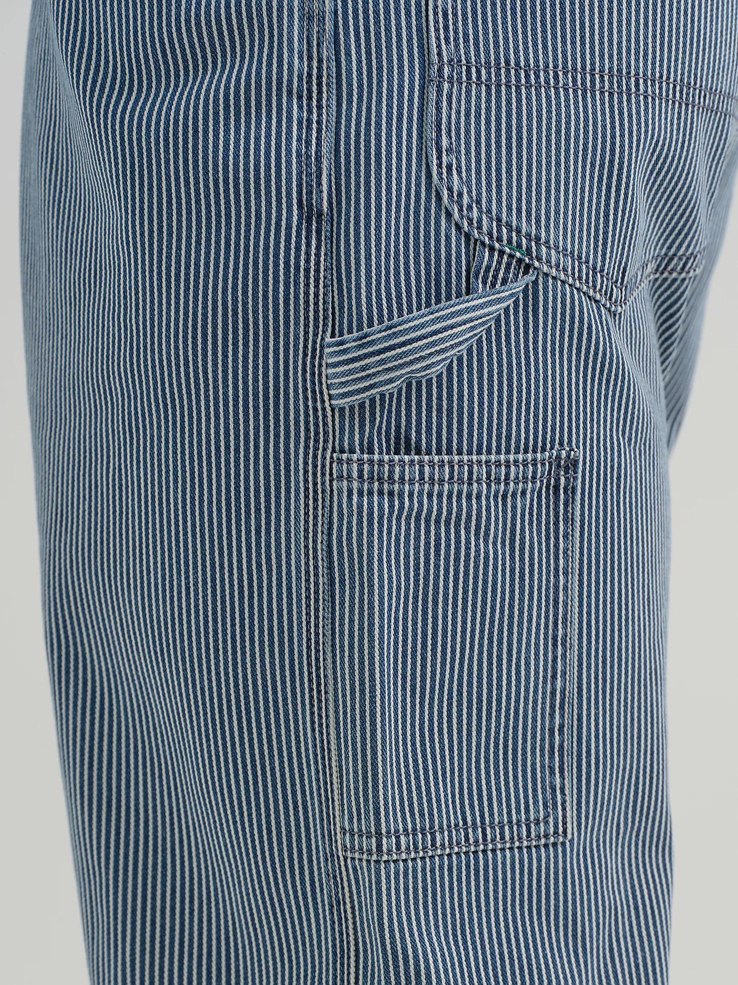 Men's Lee® x Crayola® Railroad Stripe Relaxed Bib Overall | Men's Union-Alls & Overalls | Lee® Product Image