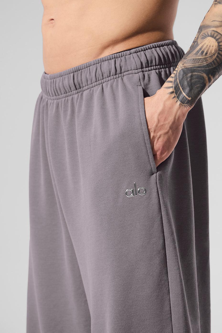 Washed Accolade Straight Leg Sweatpant - Cool Grey Wash Male Product Image