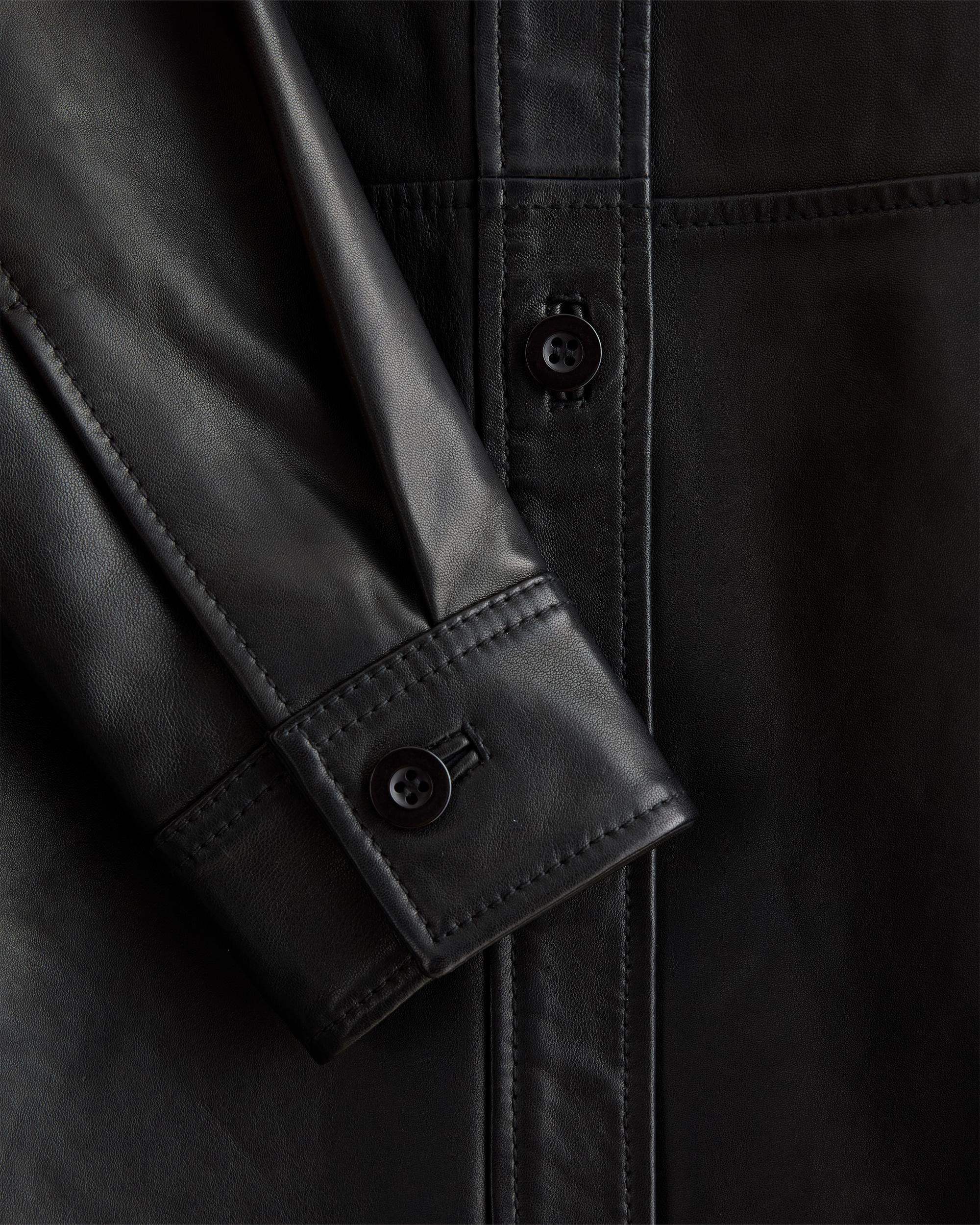 Quince | Women's Shirt Jacket Leather Product Image