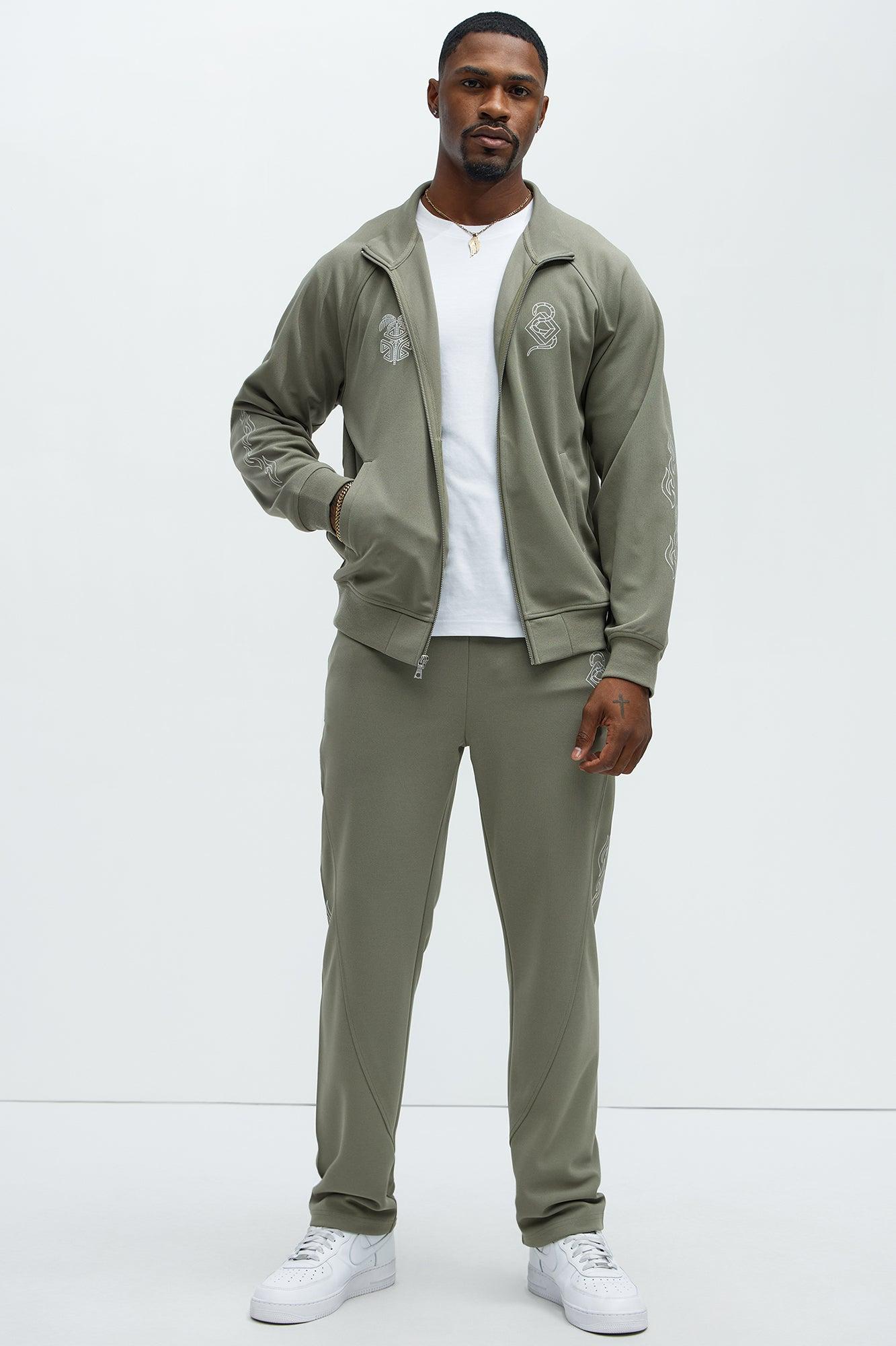 Bliss Track Jacket - Green Product Image