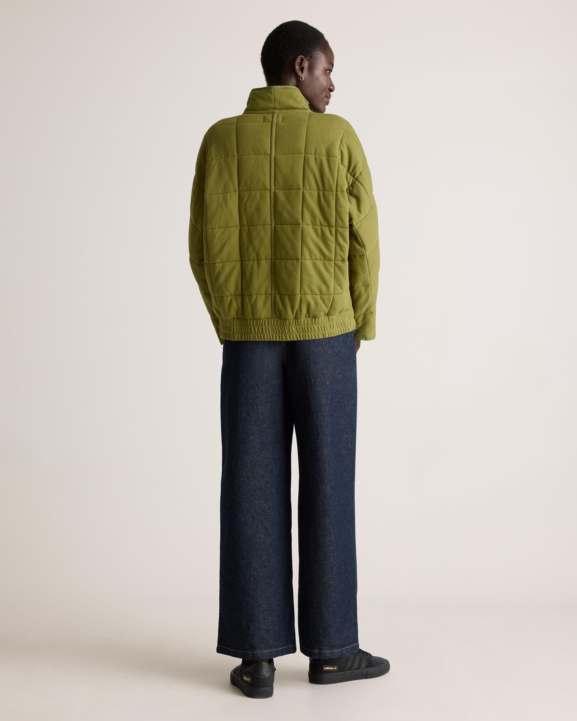 Quince | Women's Quilted Knit Jacket Size XS, Organic Cotton Product Image