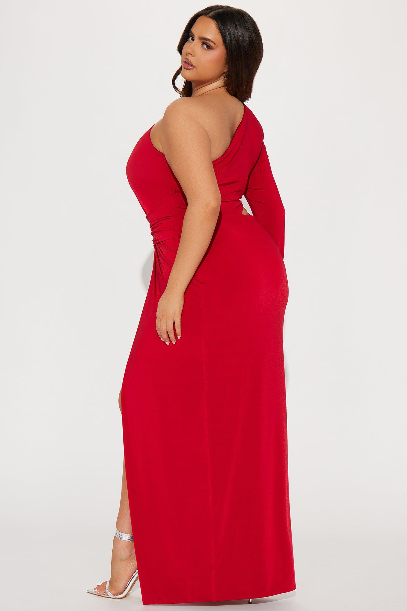 Lea Maxi Dress - Red Product Image