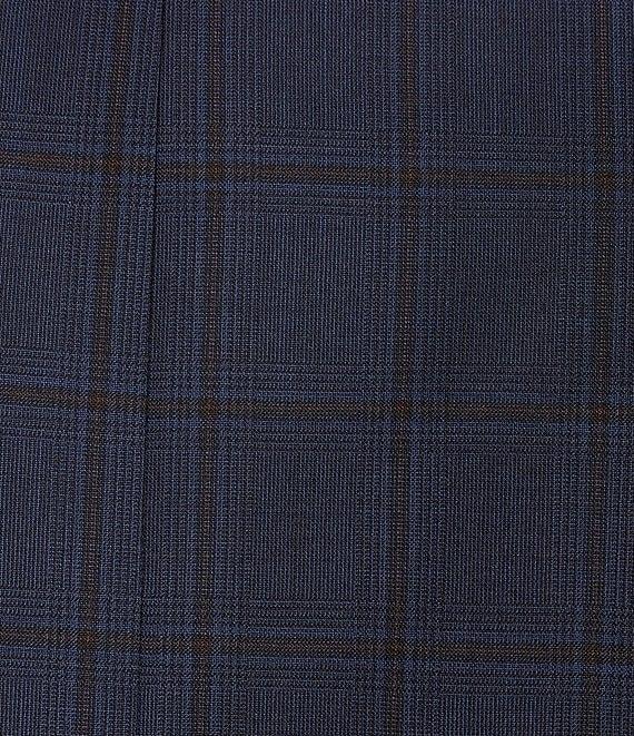 Hart Schaffner Marx Chicago Classic Fit Flat Front Plaid Pattern 2-Piece Suit Product Image