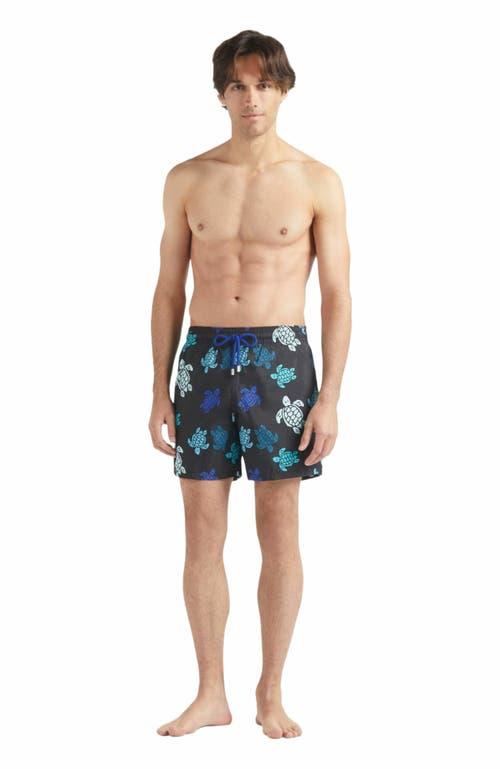 Vilebrequin Men's Multicolor Tortues Ultra-Light and Packable Swim Shorts Product Image
