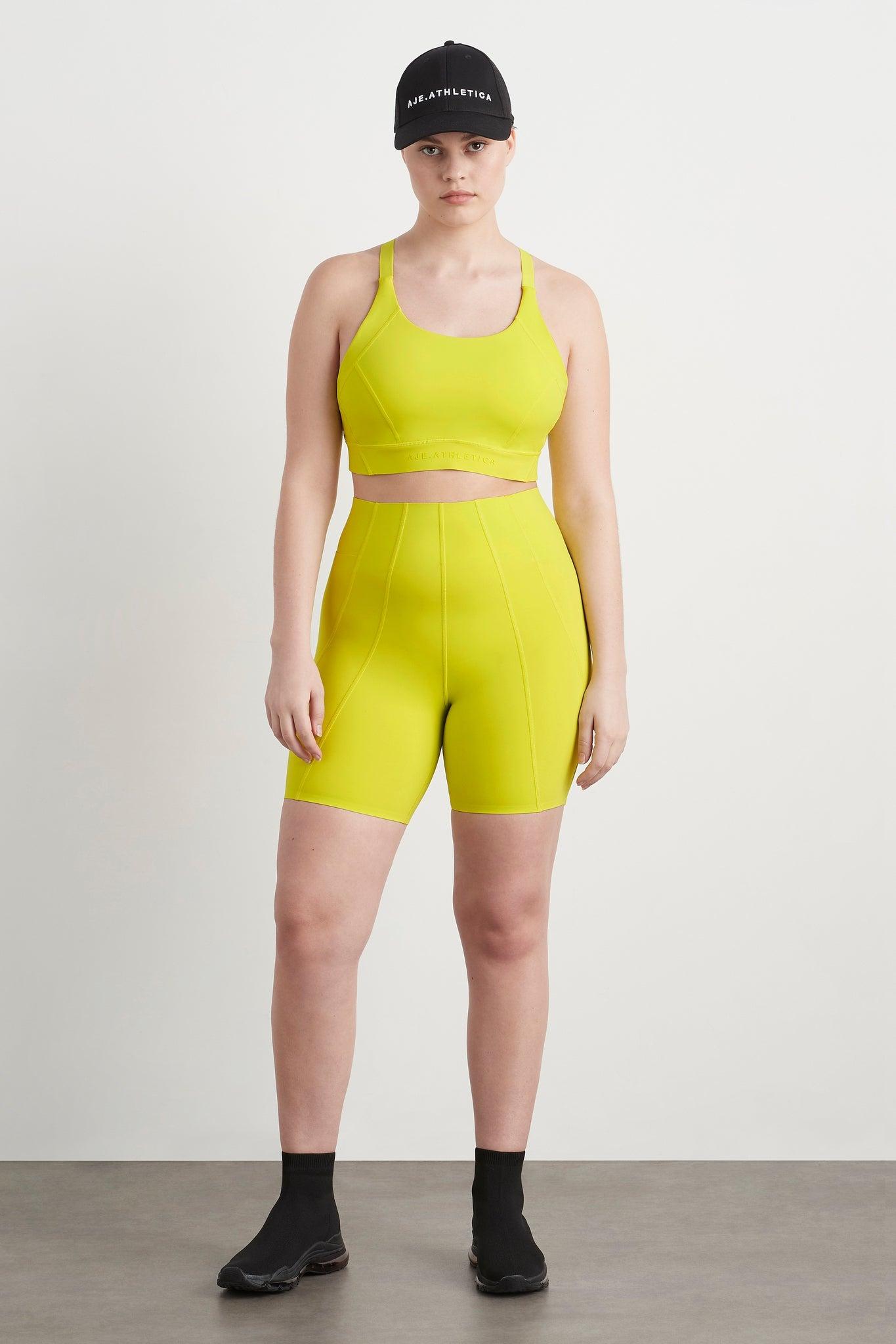 High Rise Mid Length Bike Short 615 Product Image