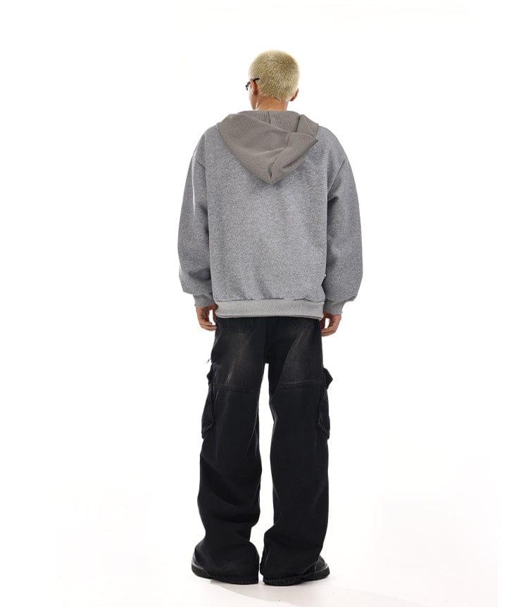 RT No. 12116 V-NECK PULLOVER HOODIE Product Image