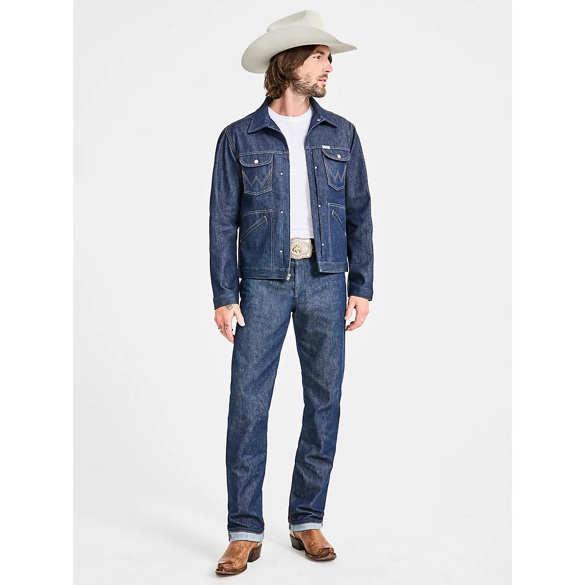 Men's Cone Denim® White Oak Selvedge Jean in Raw Indigo Product Image