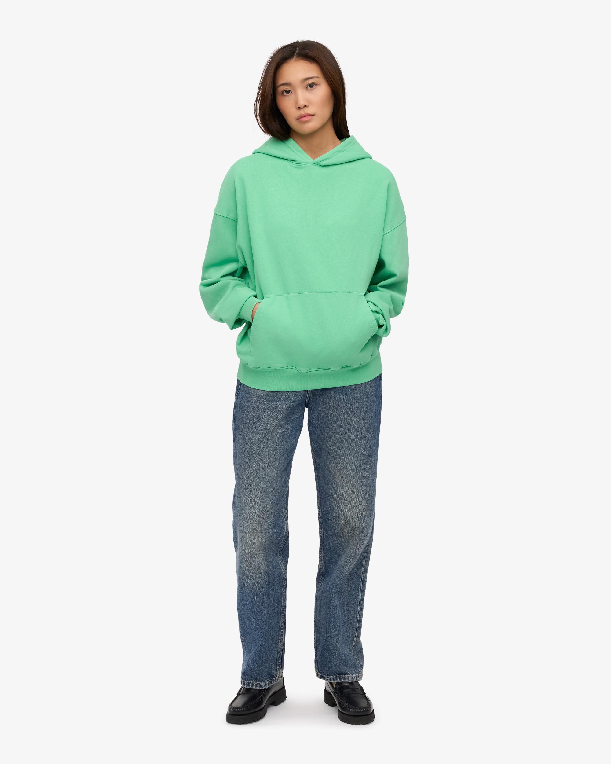 Organic Oversized Hood - Spring Green Product Image