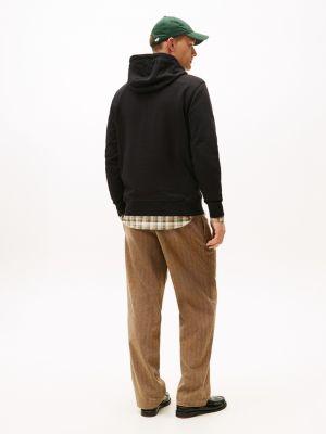 Embroidered Gold Logo Hoodie Product Image