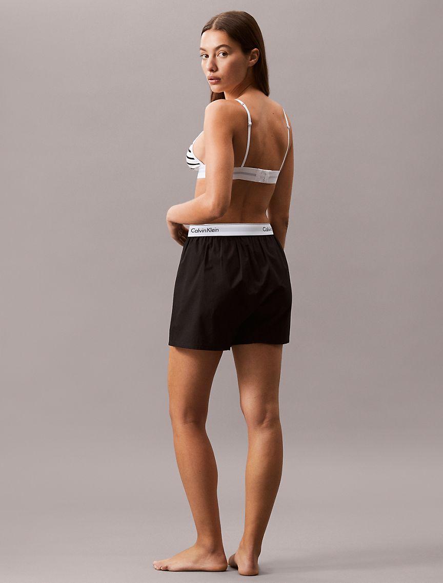 Cotton Modal Stretch Rib Unlined Triangle Bralette Product Image