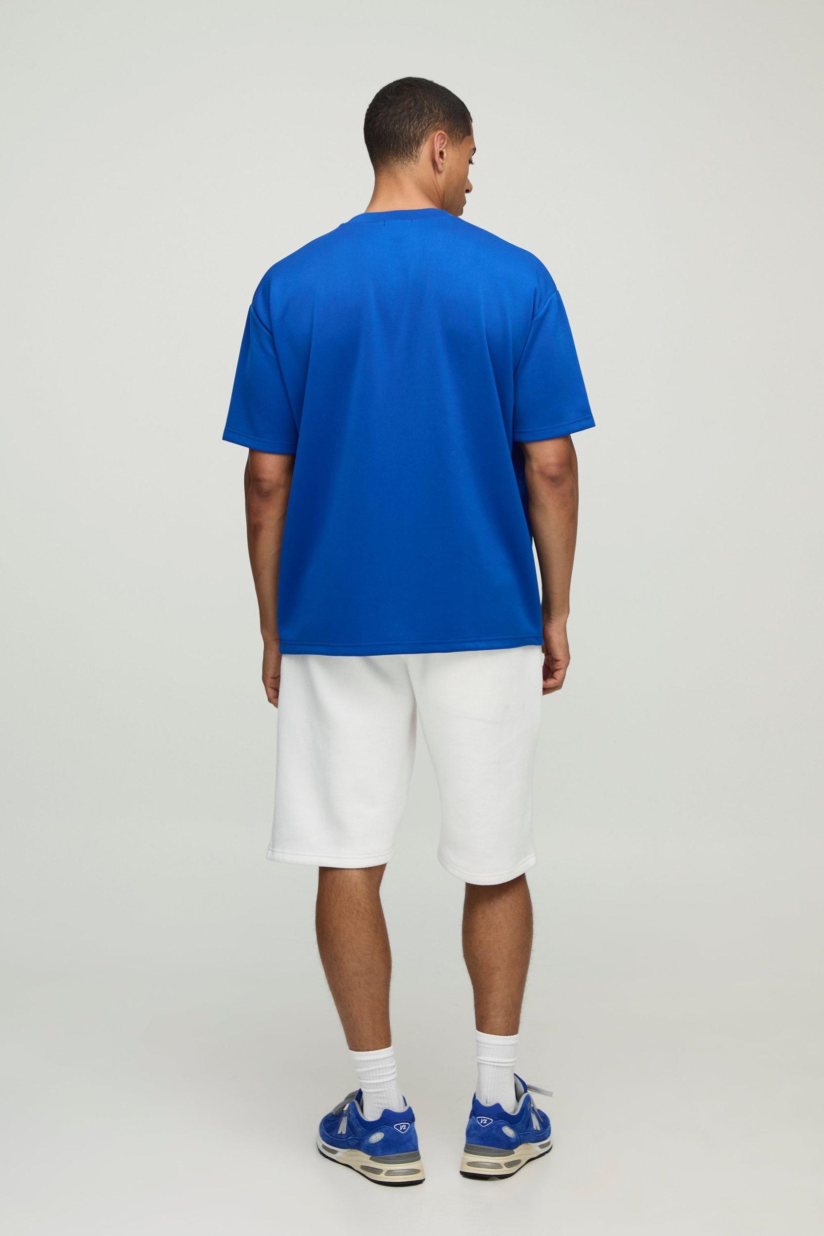 Oversized Scuba T-Shirt | boohooMAN USA Product Image