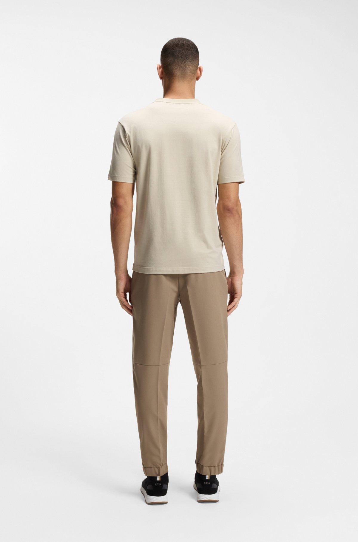 Logo-artwork T-shirt in stretch cotton Product Image