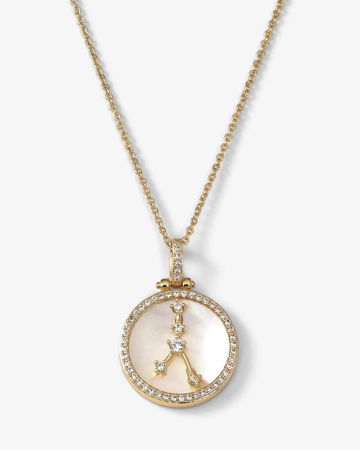 Zodiac Constellation Necklace - Gold Product Image
