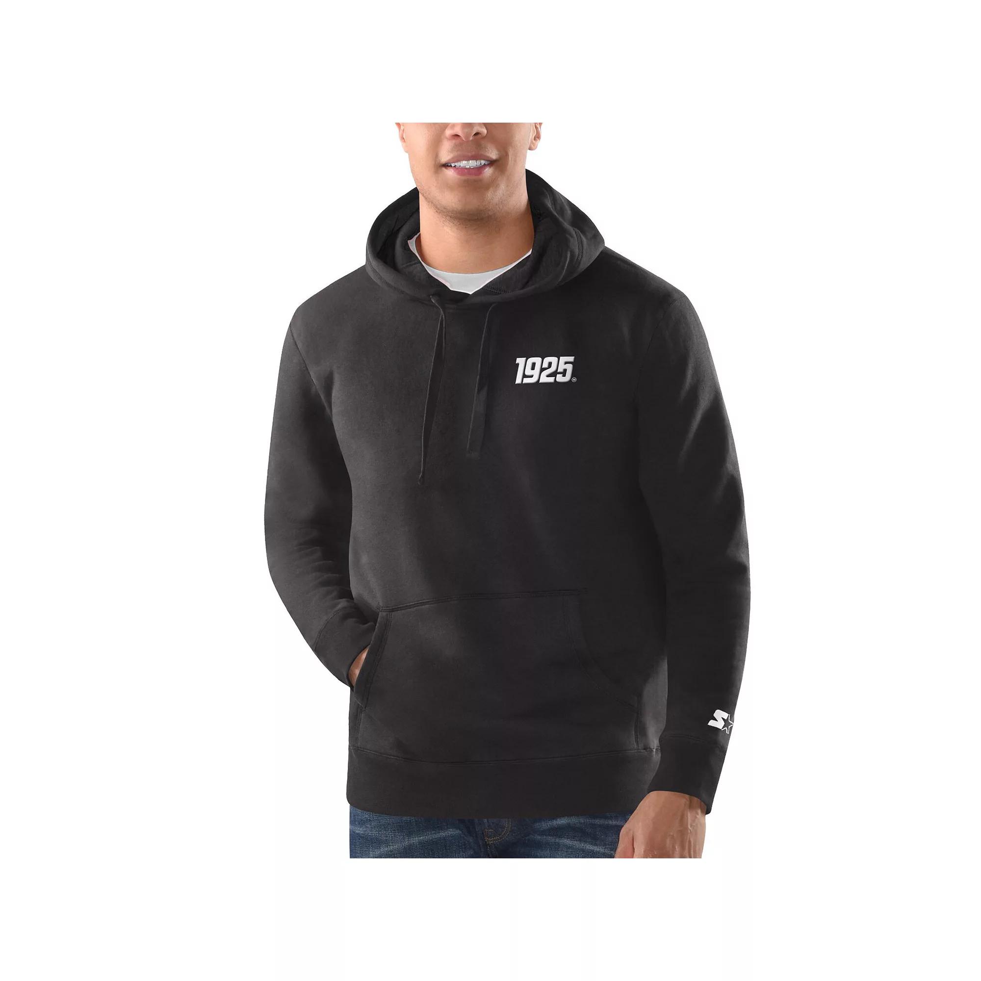 Men's Starter Black New York Giants 1925 Collection Pullover Hoodie,  Product Image