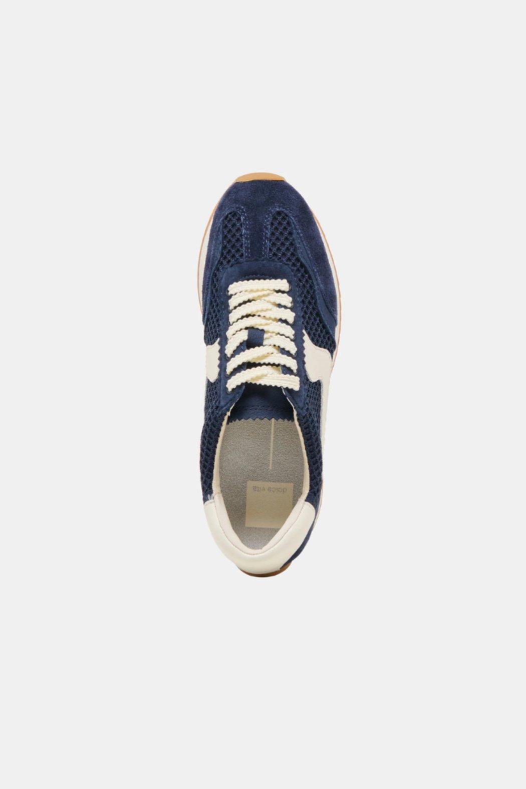 B.ntcd Mesh Sneakers - Navy Woven Mesh Product Image