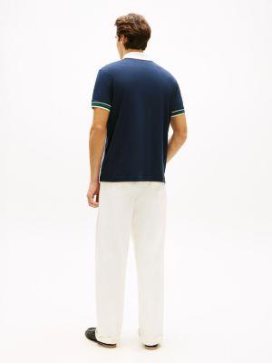 Relaxed Fit Smooth Cotton Interlock Polo Product Image