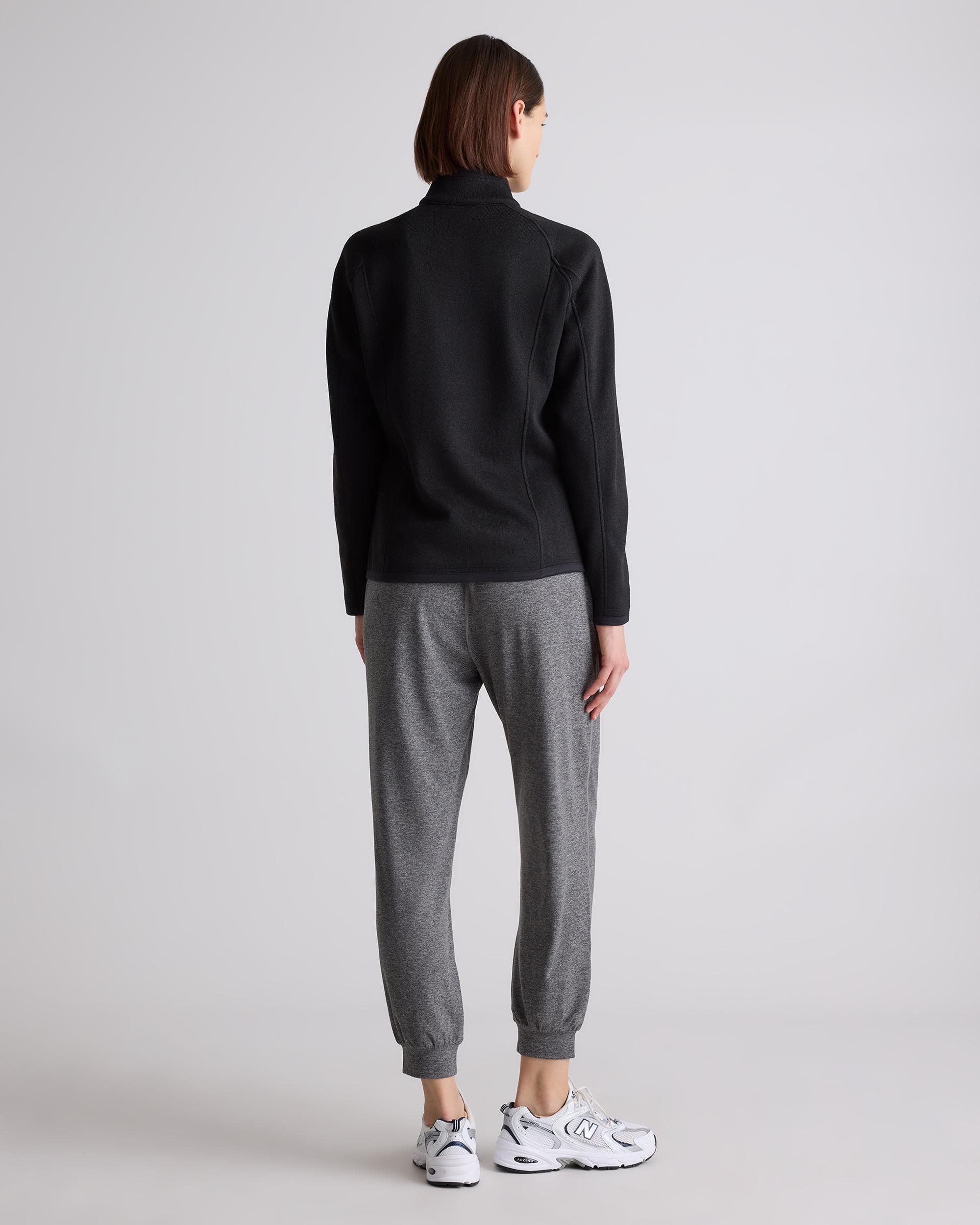 Quince | Women's Sweater-Knit Fleece Full-Zip Jacket Recycled Polyester Product Image