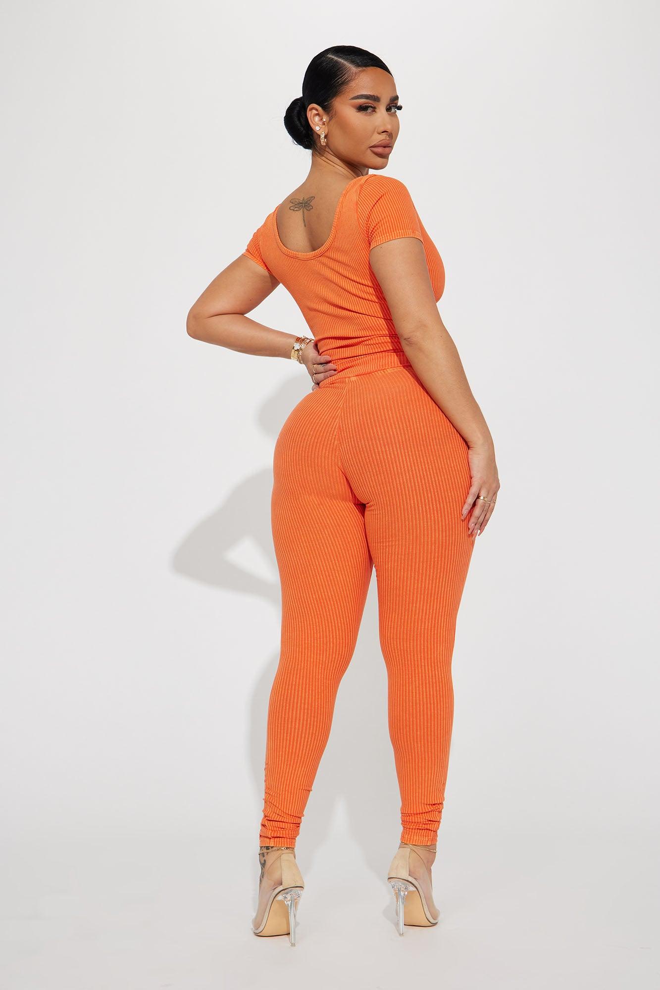 Casual Cassidy Legging Set - Orange Product Image
