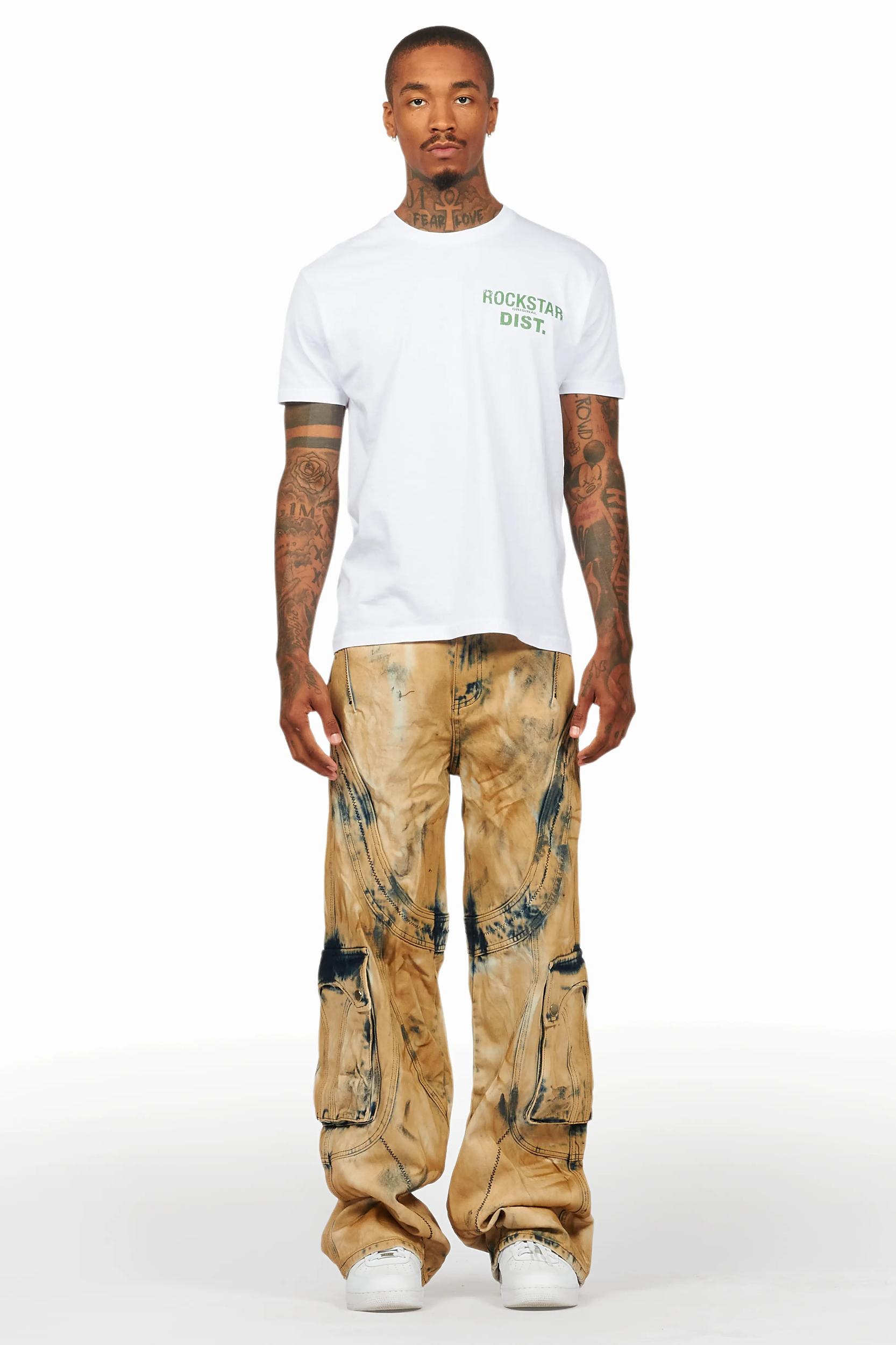 Denmot Blue Baggy Fit Jean Male Product Image