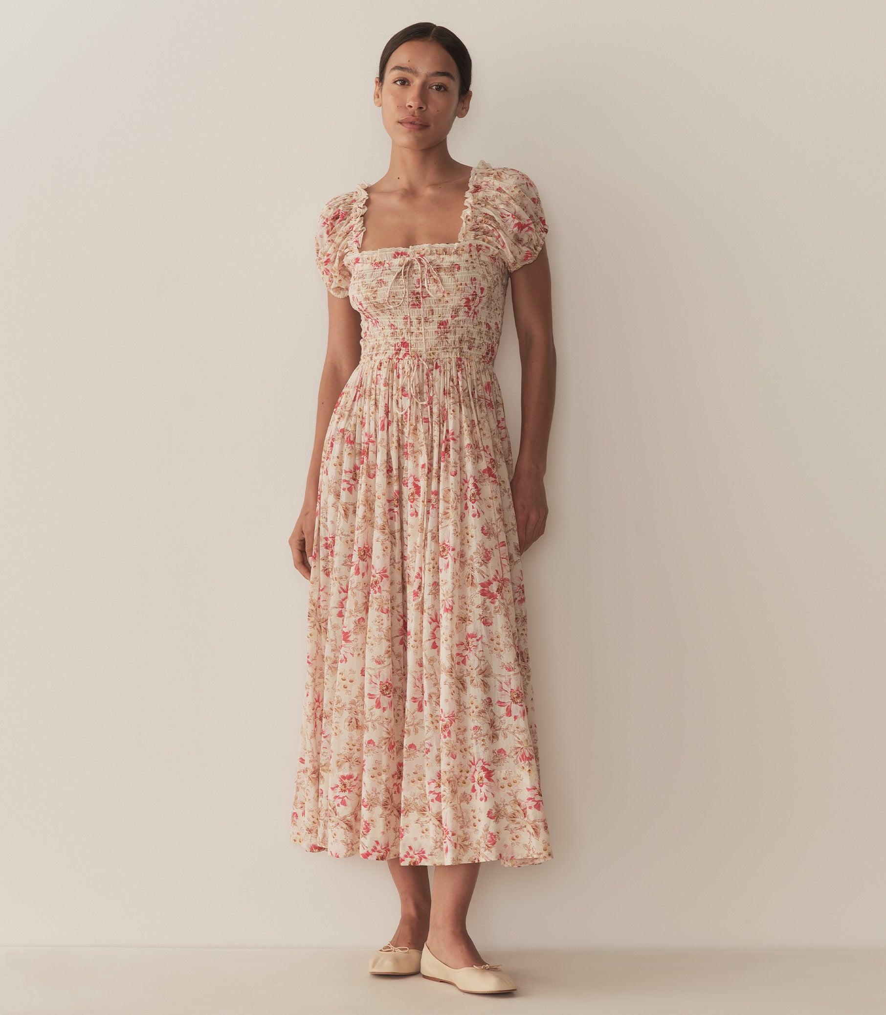 STANZA DRESS -- FLEURS DE PROVENCE Product Image