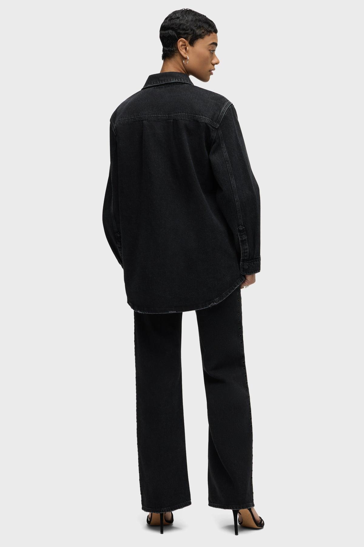 Shacket w/ Grommet Detail Female Product Image