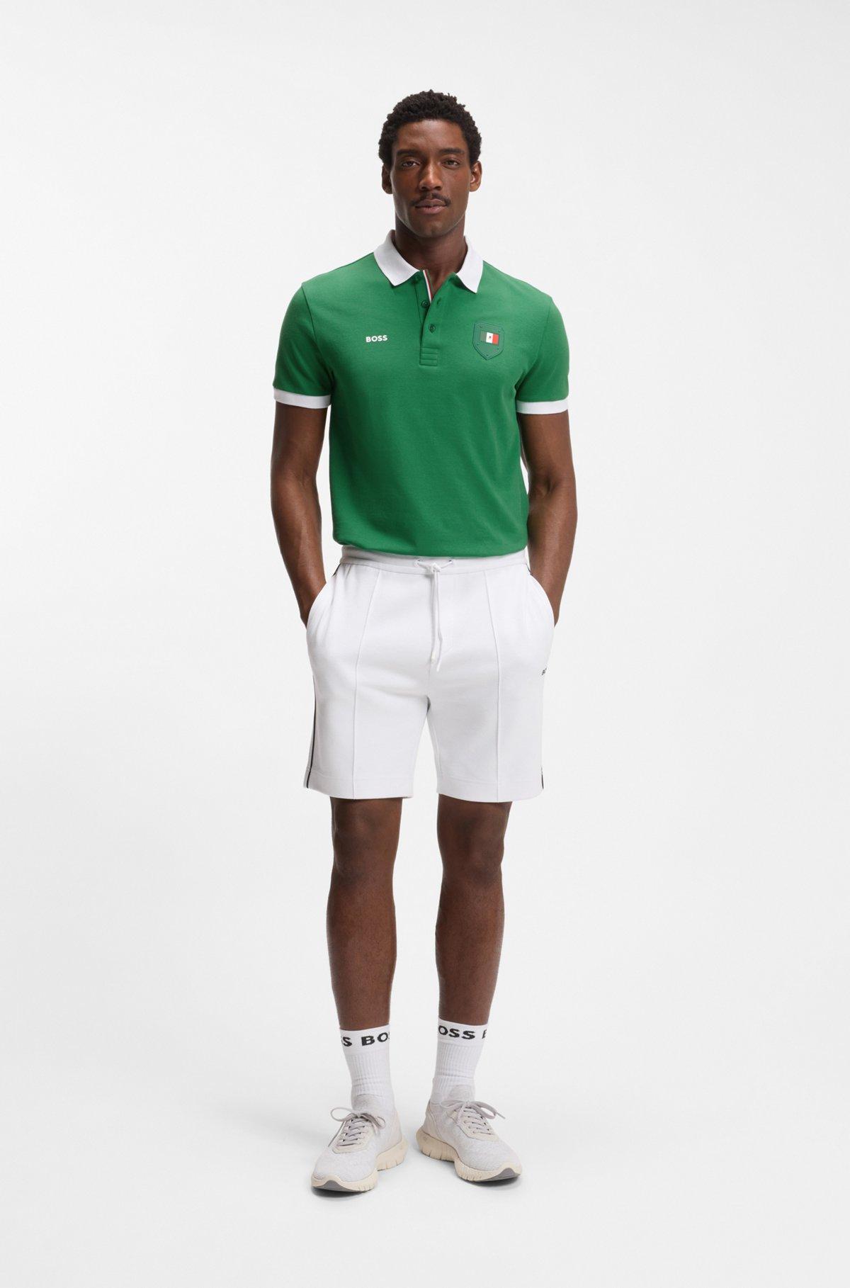 Paddy polo shirt with country flag Product Image