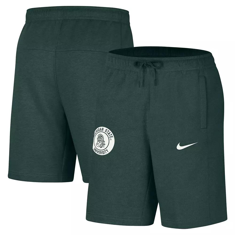 Men's Nike Green Michigan State Spartans Logo Shorts,  Product Image