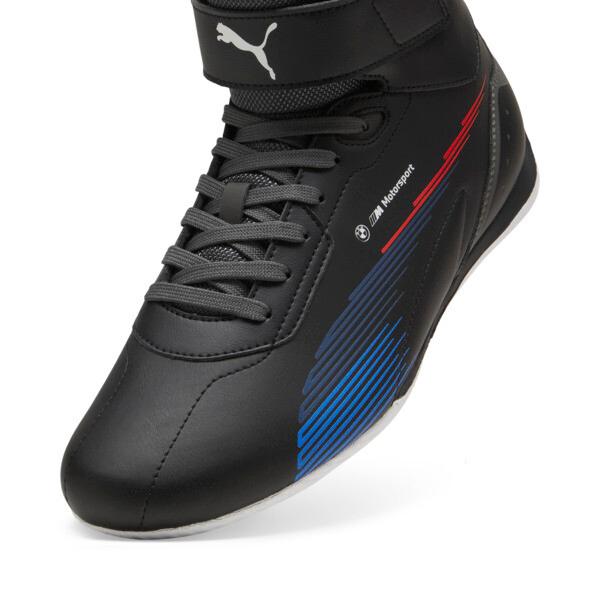 PUMA BMW M Motorsport Neo Cat Mid 2.0 Men's Shoes in Black/Shadow Grey Product Image