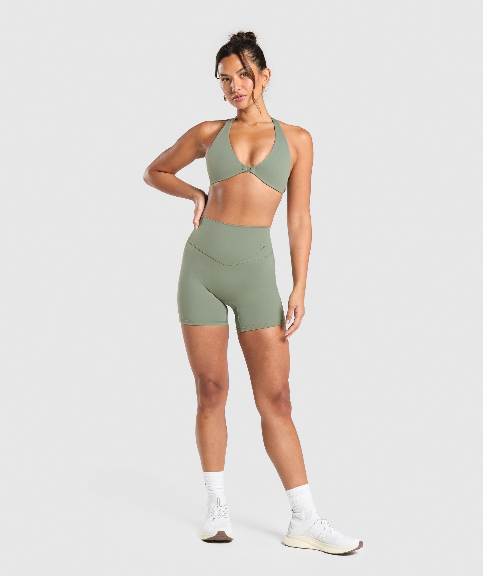 Gymshark Elevate Shorts - Unit Green Female Product Image