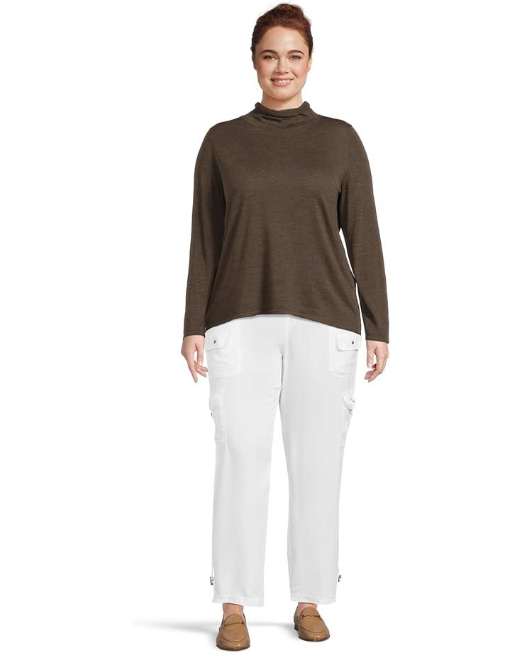 Willow Wide Leg Stretch Poplin Pants Product Image