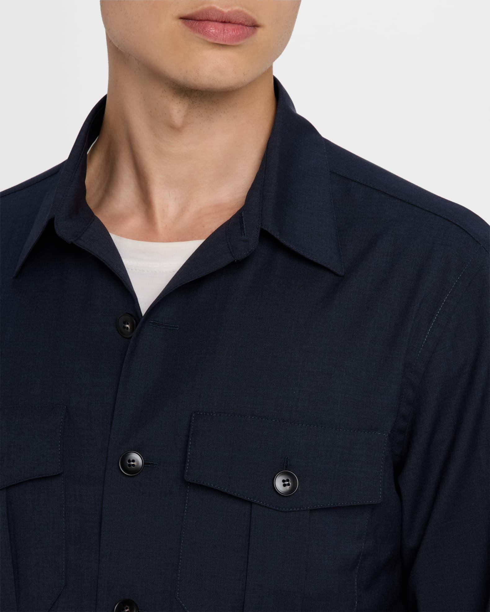 Men's Wool Overshirt Product Image
