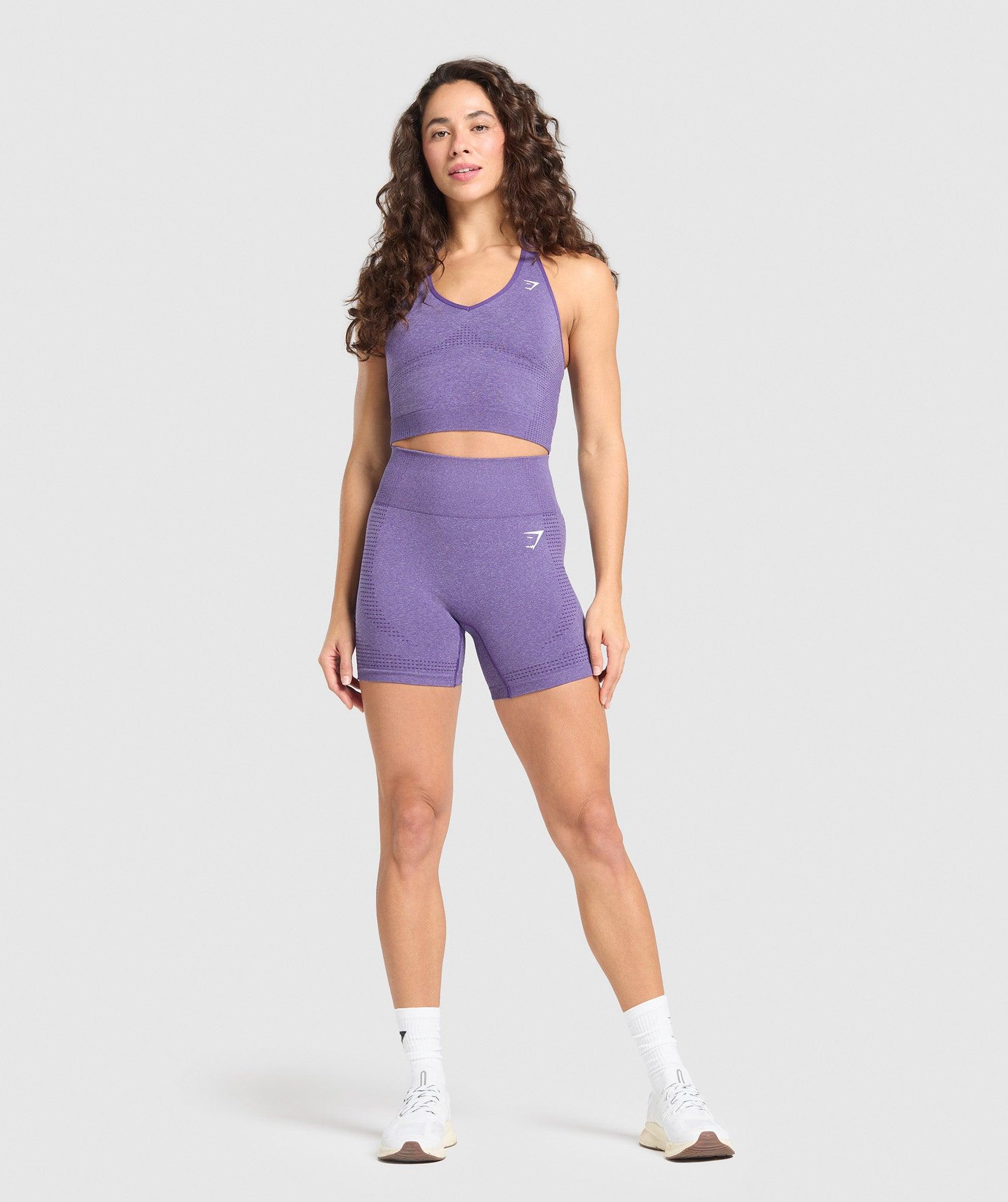 Gymshark Vital Shorts - Functional Purple Marl Female Product Image