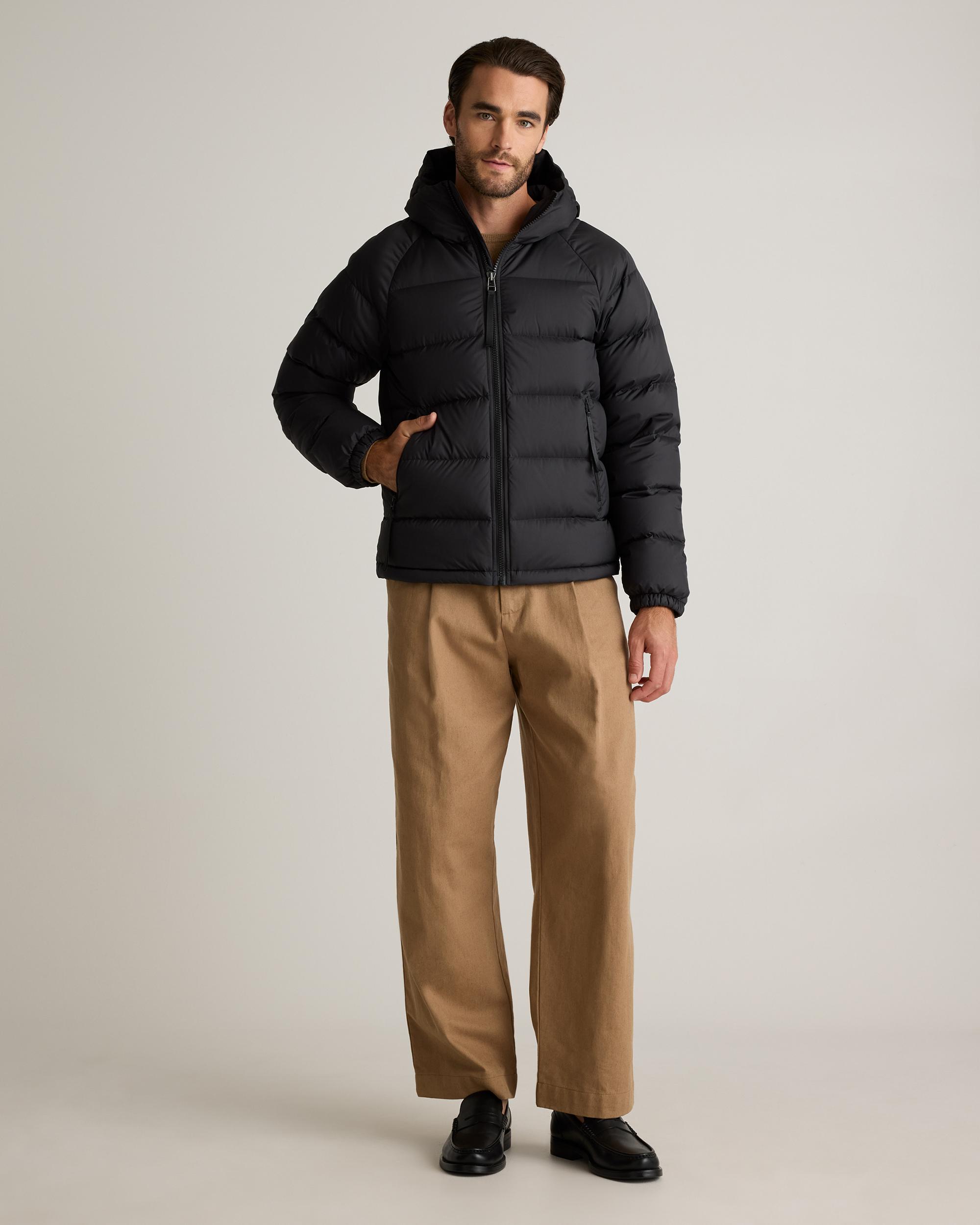 Quince | Men's Responsible Down Puffer Jacket with Hood Recycled Polyester Product Image