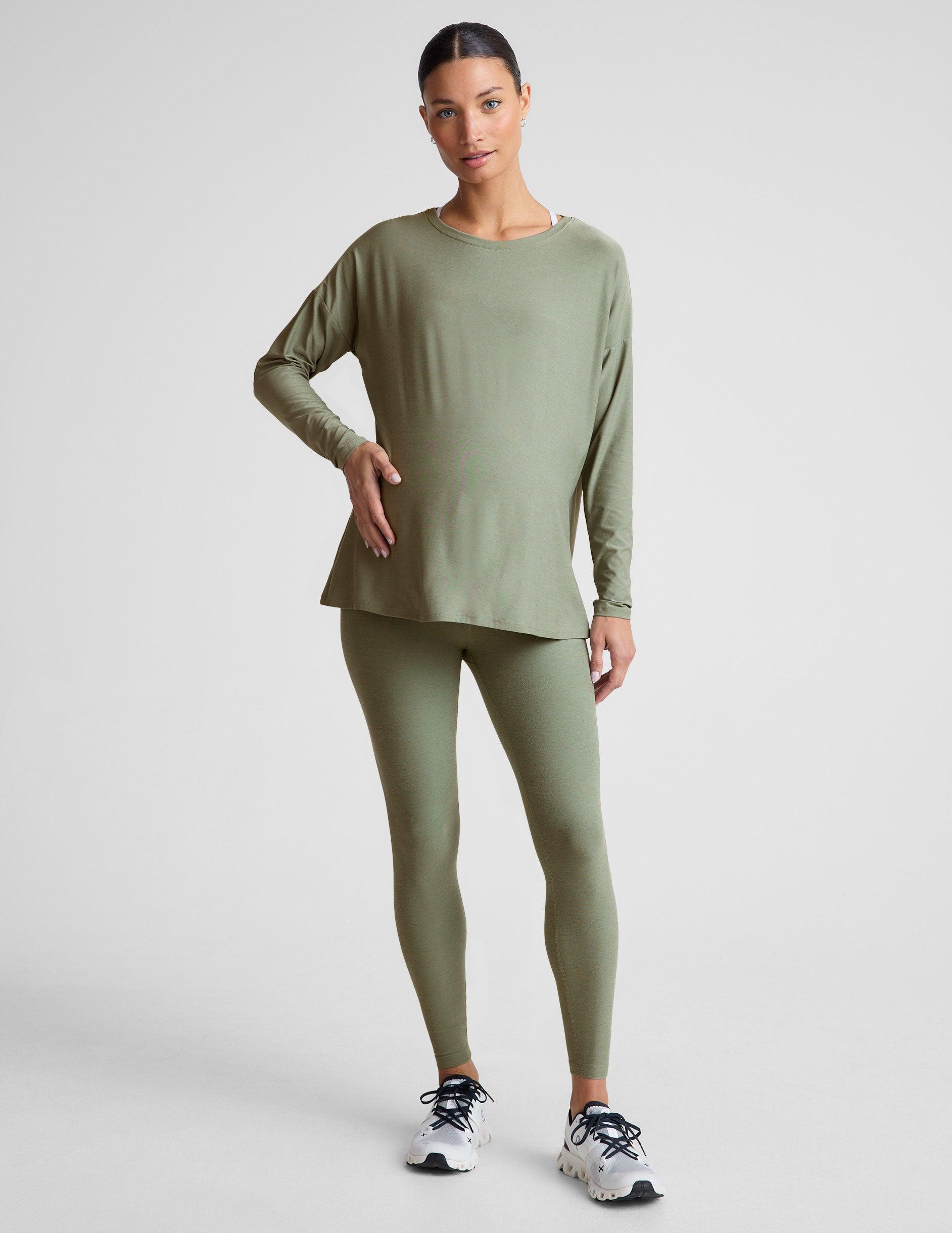 Featherweight Feels Like Home Long Sleeve Maternity Top Product Image