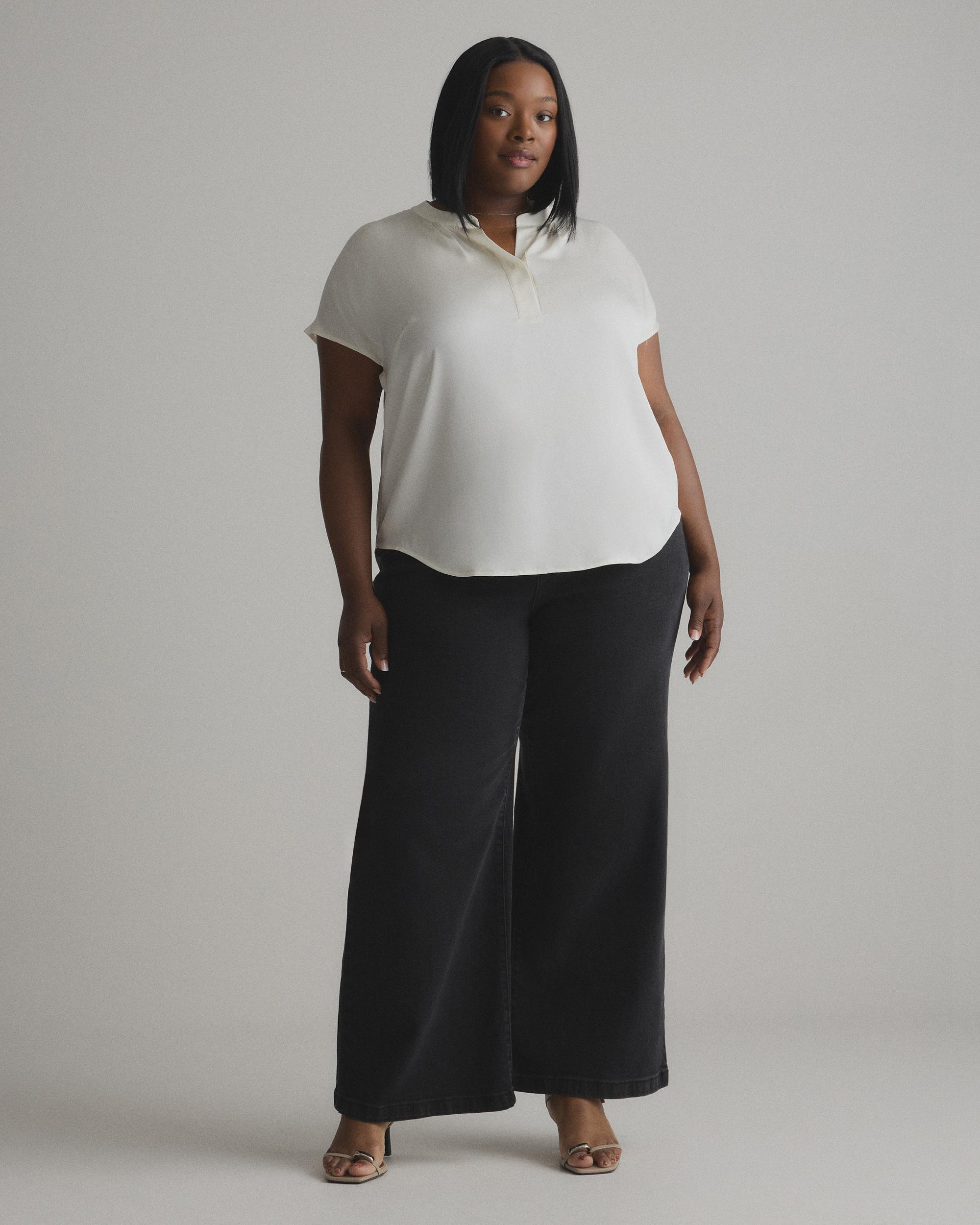 Quince | Women's Washable Stretch Silk Dolman Sleeve Blouse Mulberry Silk Product Image