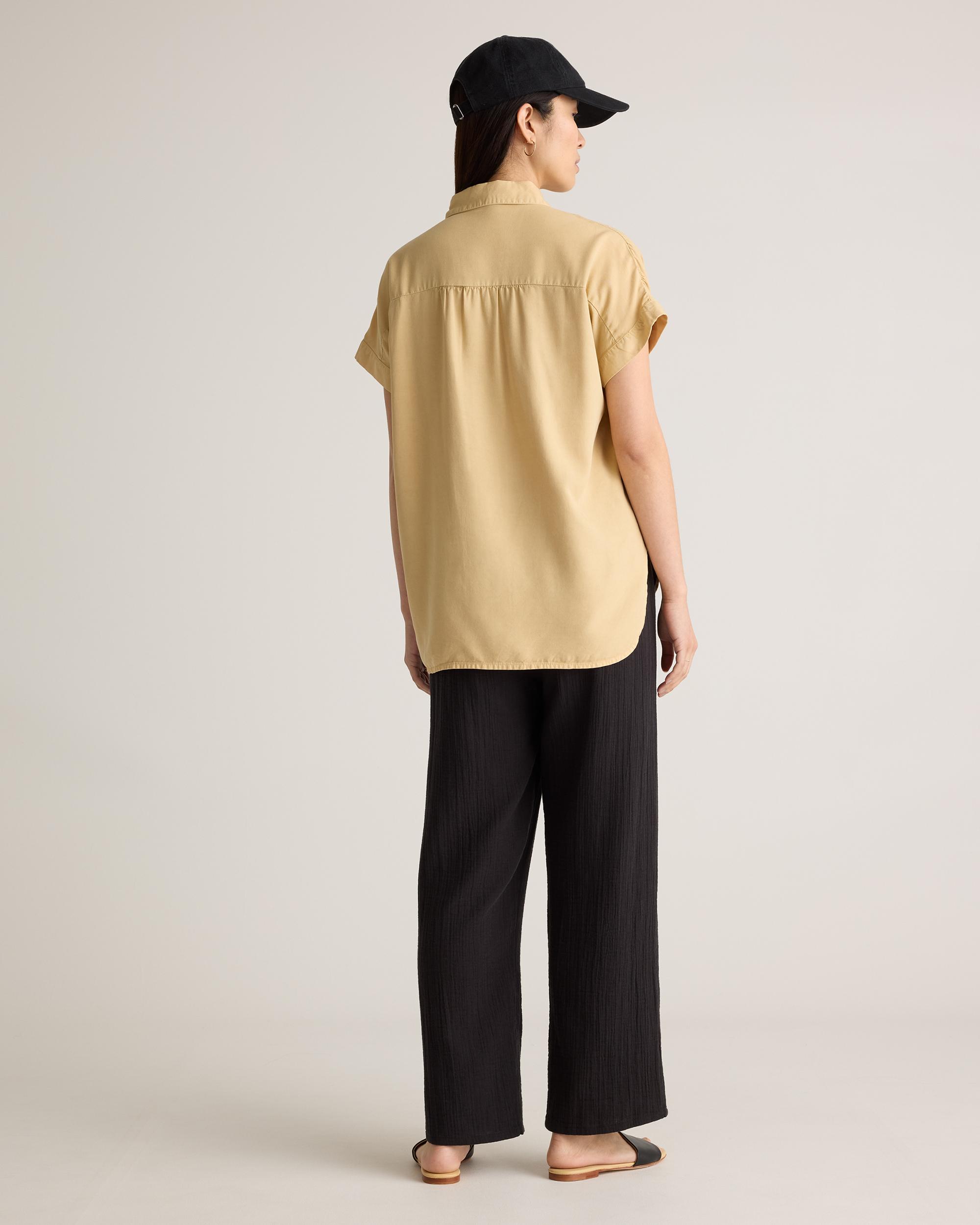 Quince | Women's Gauze Straight Leg Pants Size XS, Organic Cotton Product Image