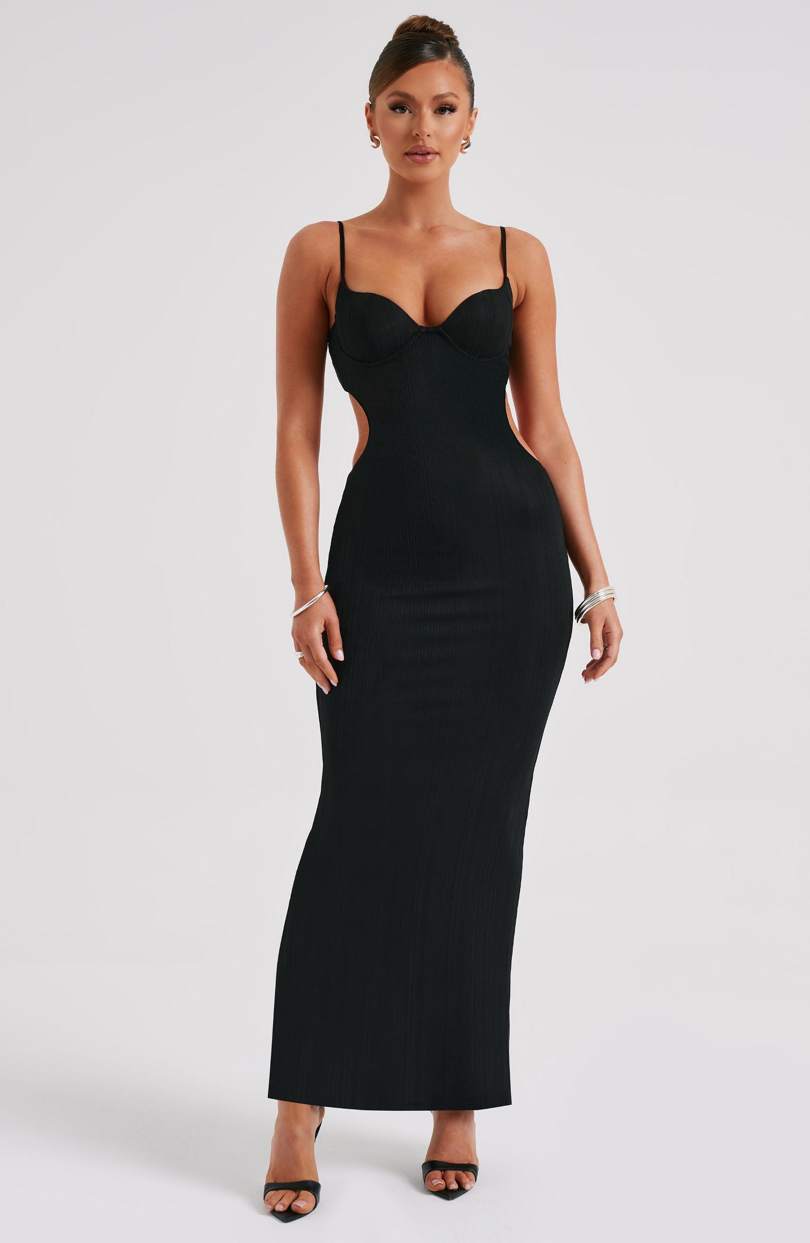 Celine Maxi Dress - Black Product Image