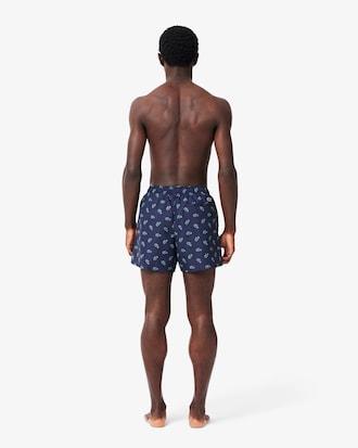 Crocodile Print Swim Trunks Product Image