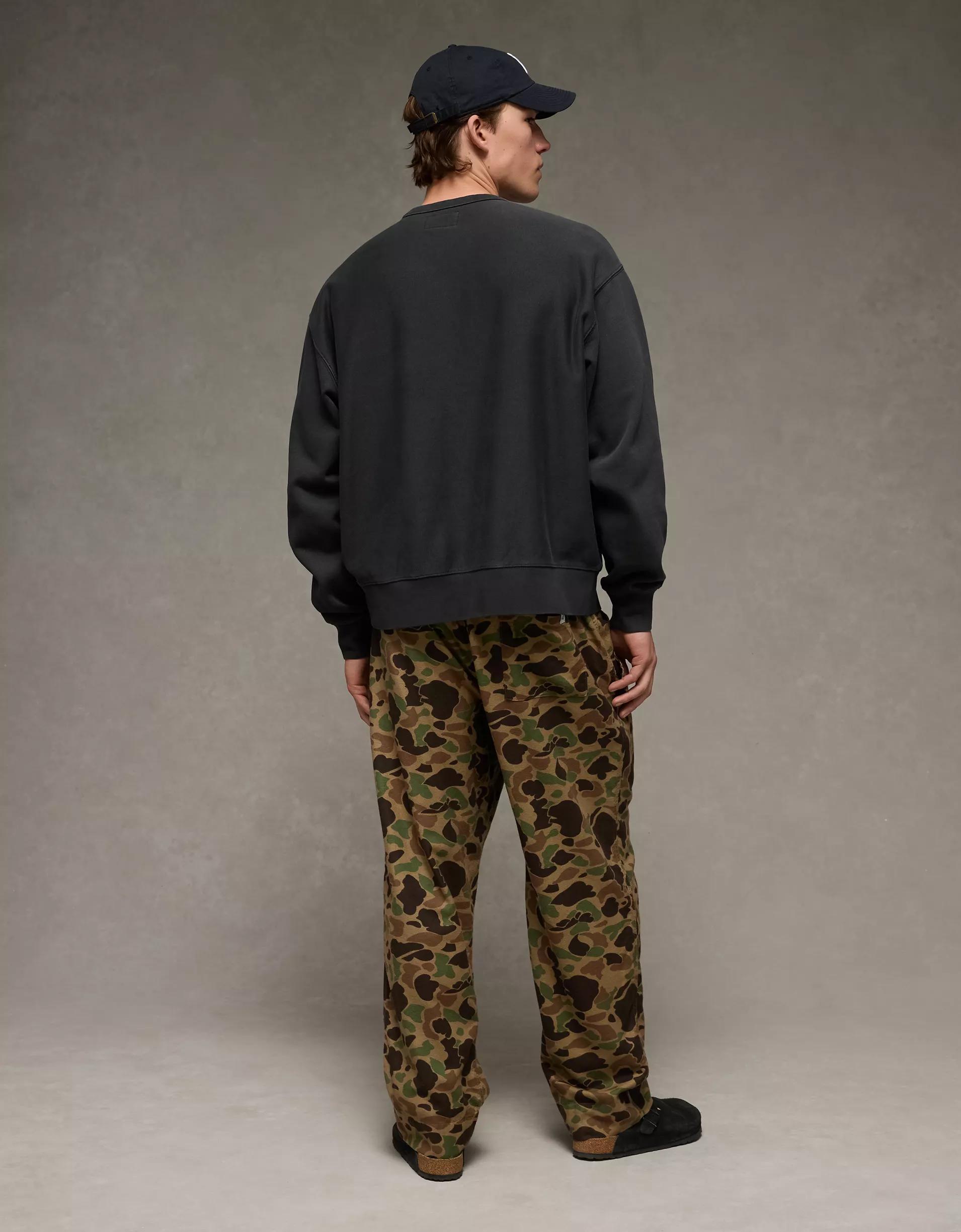 AE Open Leg Flannel Pant Product Image