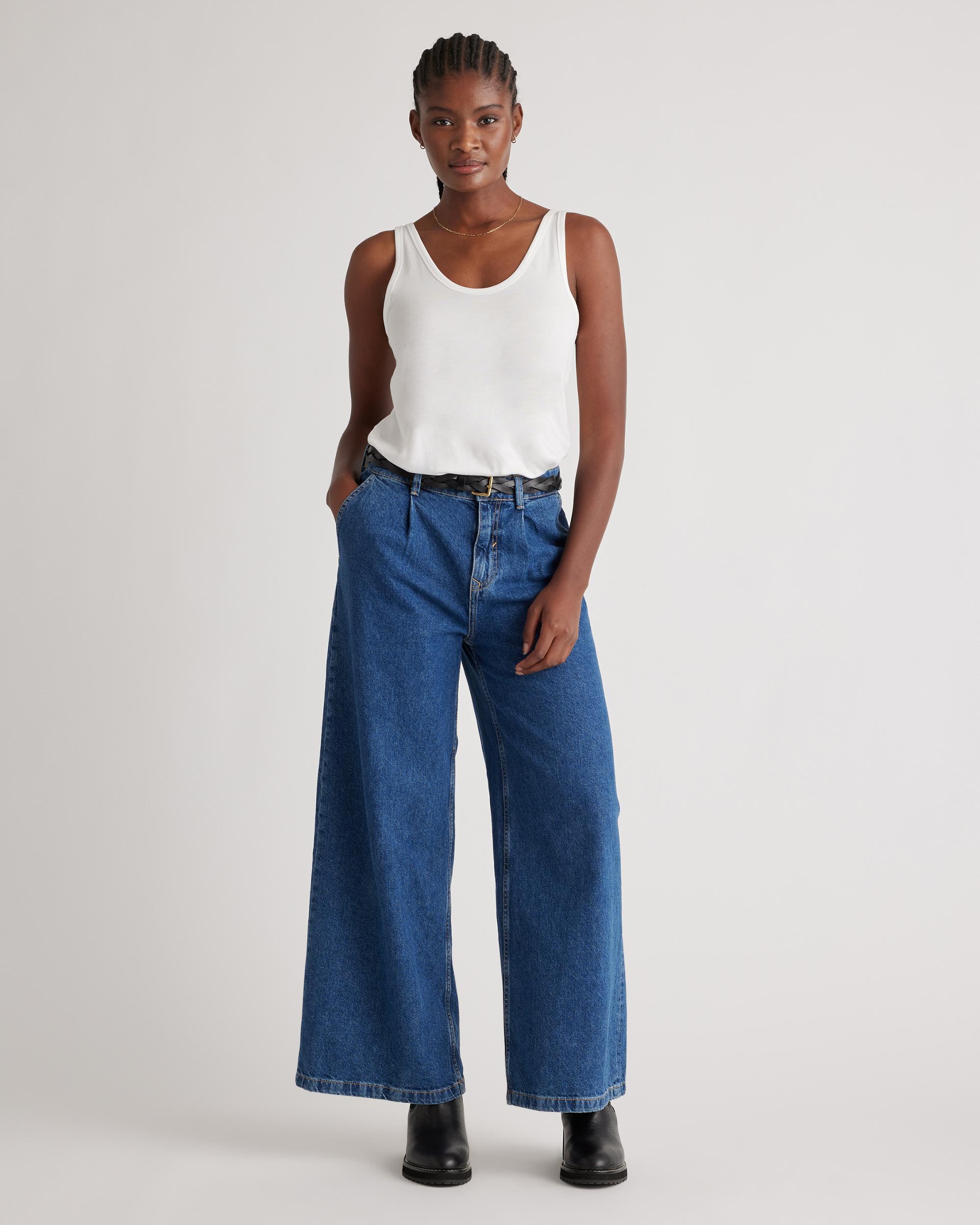 Quince | Women's Lightweight Linen Silk Cashmere Scarf Product Image