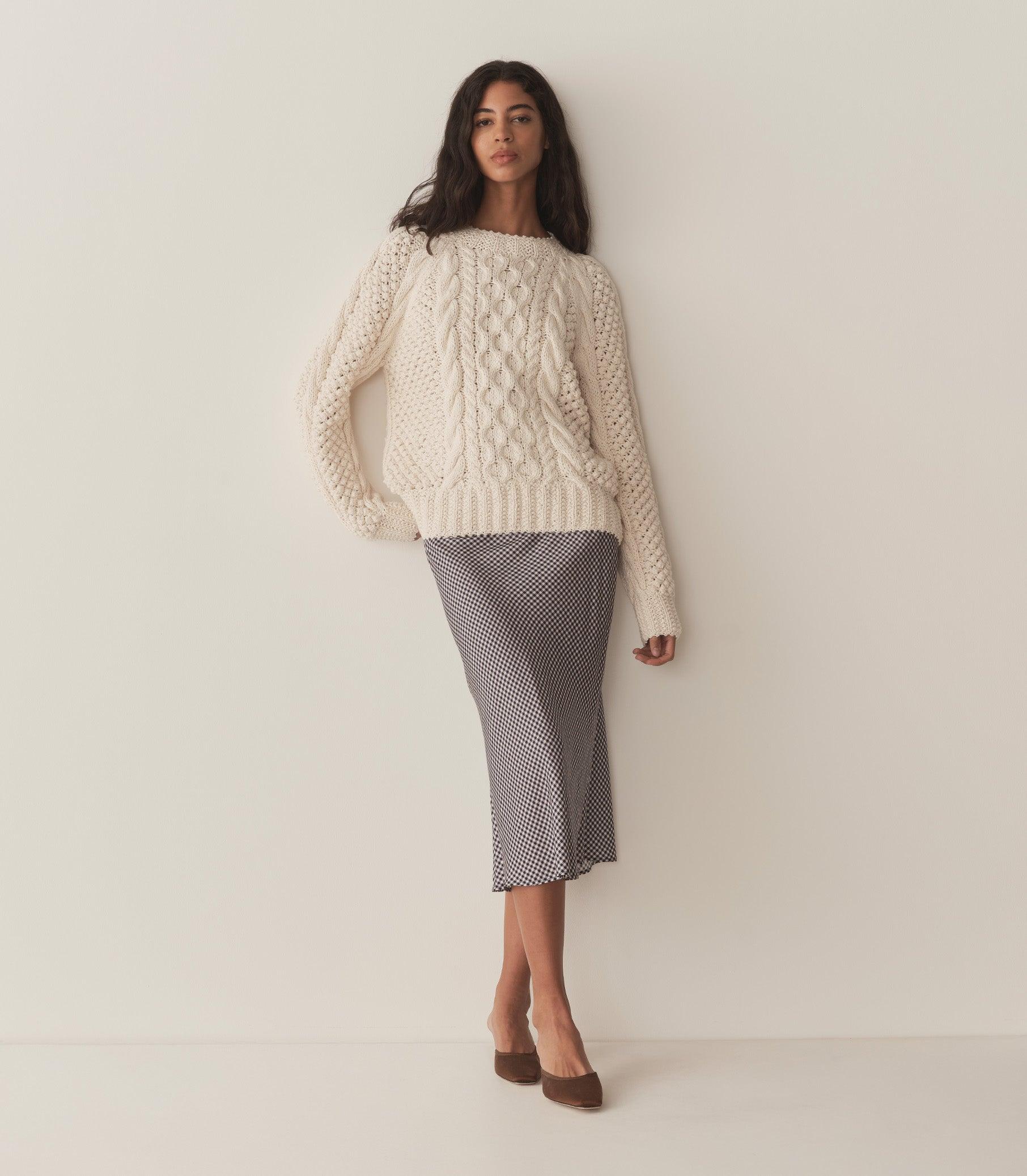 WITHROWE SWEATER -- IVORY Product Image
